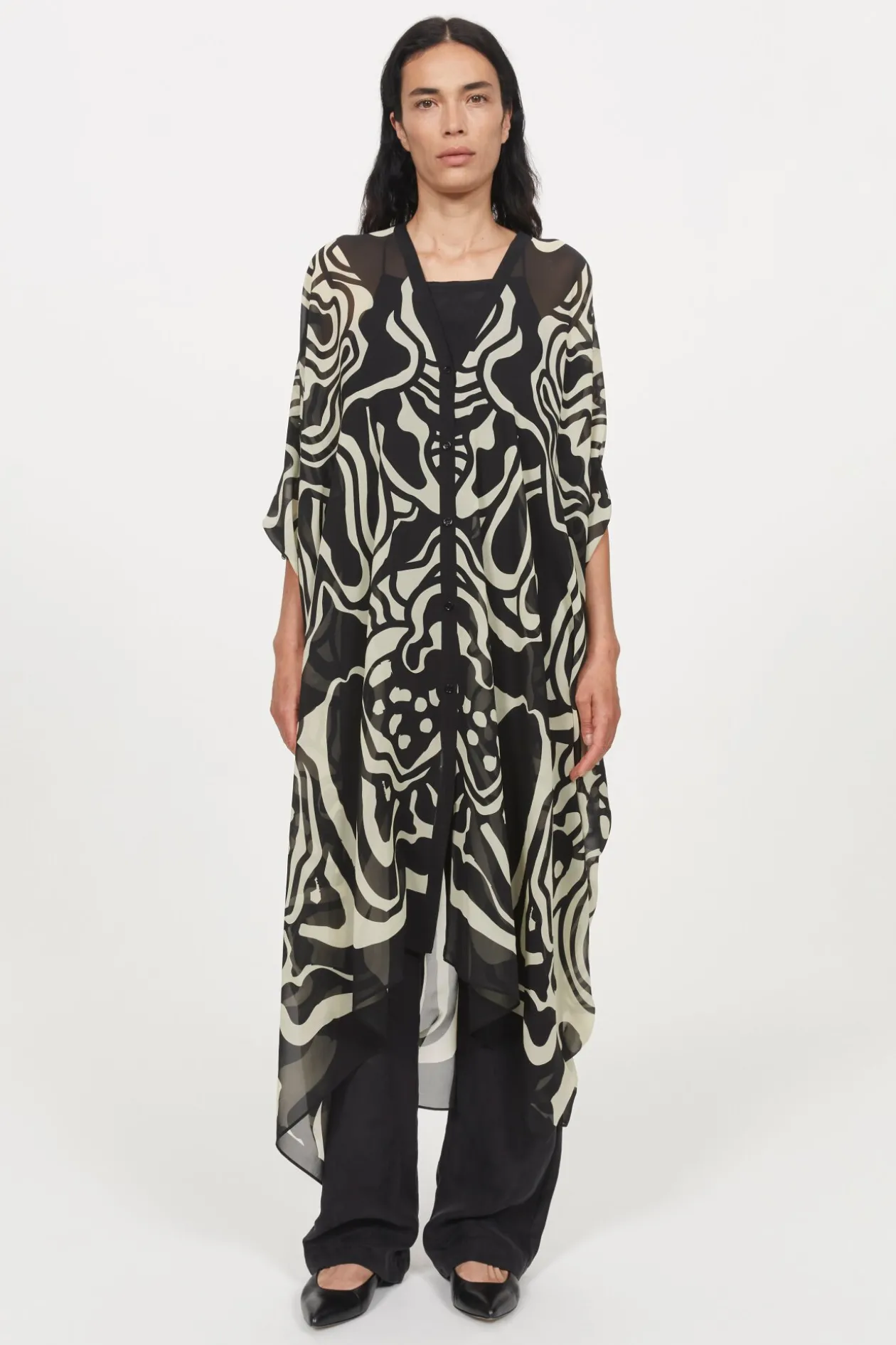 Agave Cosmic Bloom Caftan