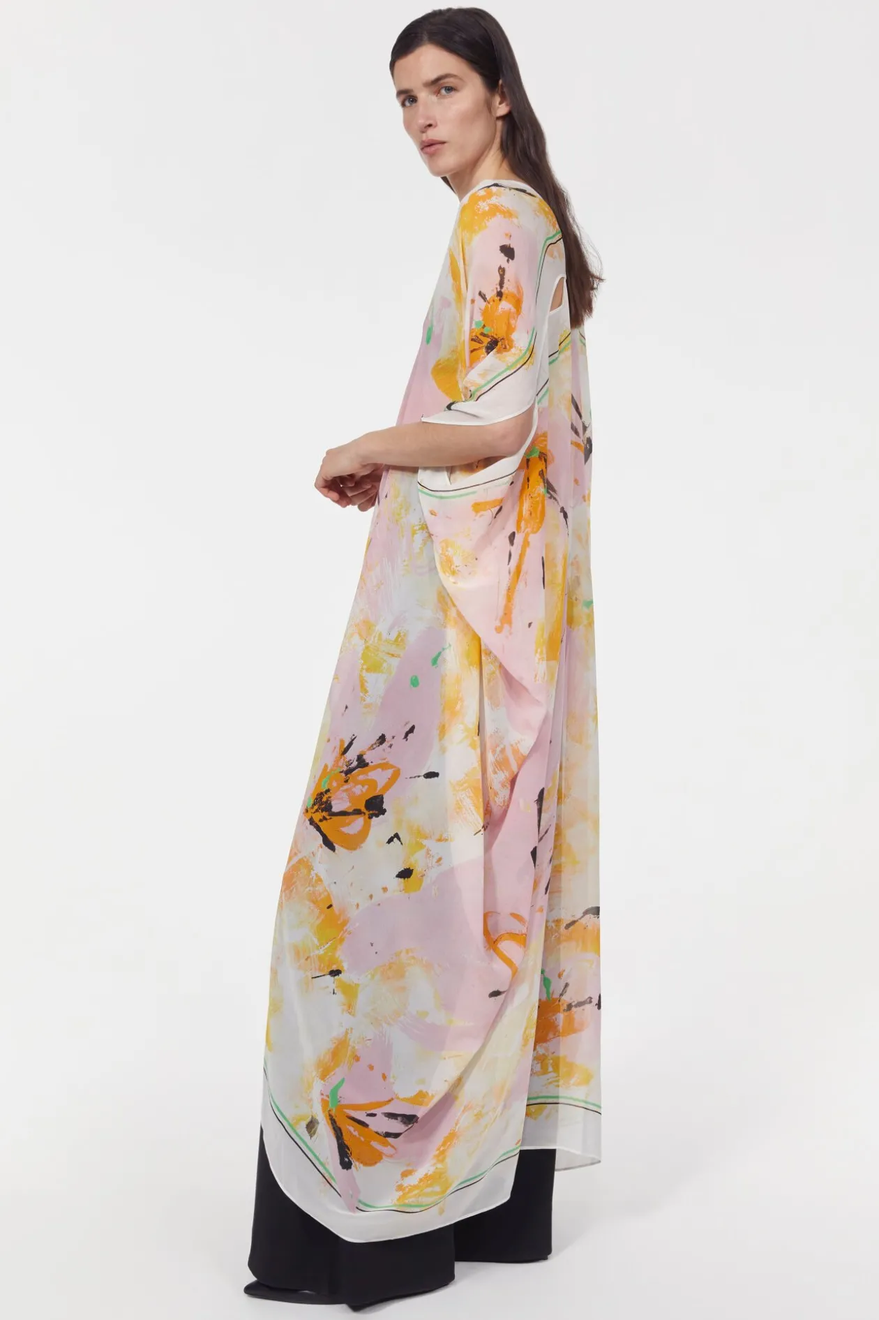 Agave Floral Caftan