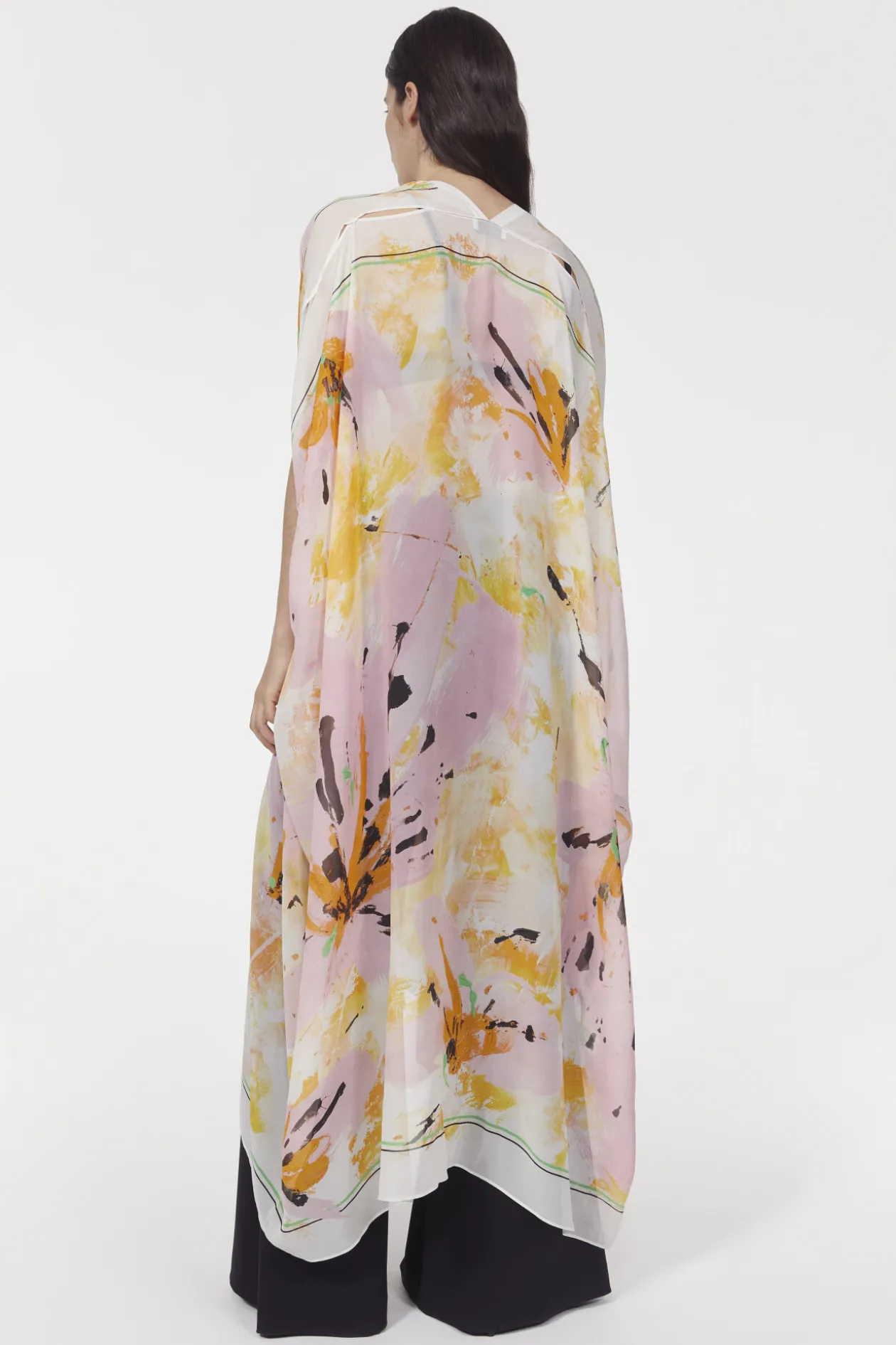 Agave Floral Caftan