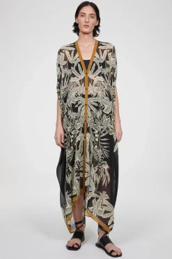 Agave Jungle Print Caftan