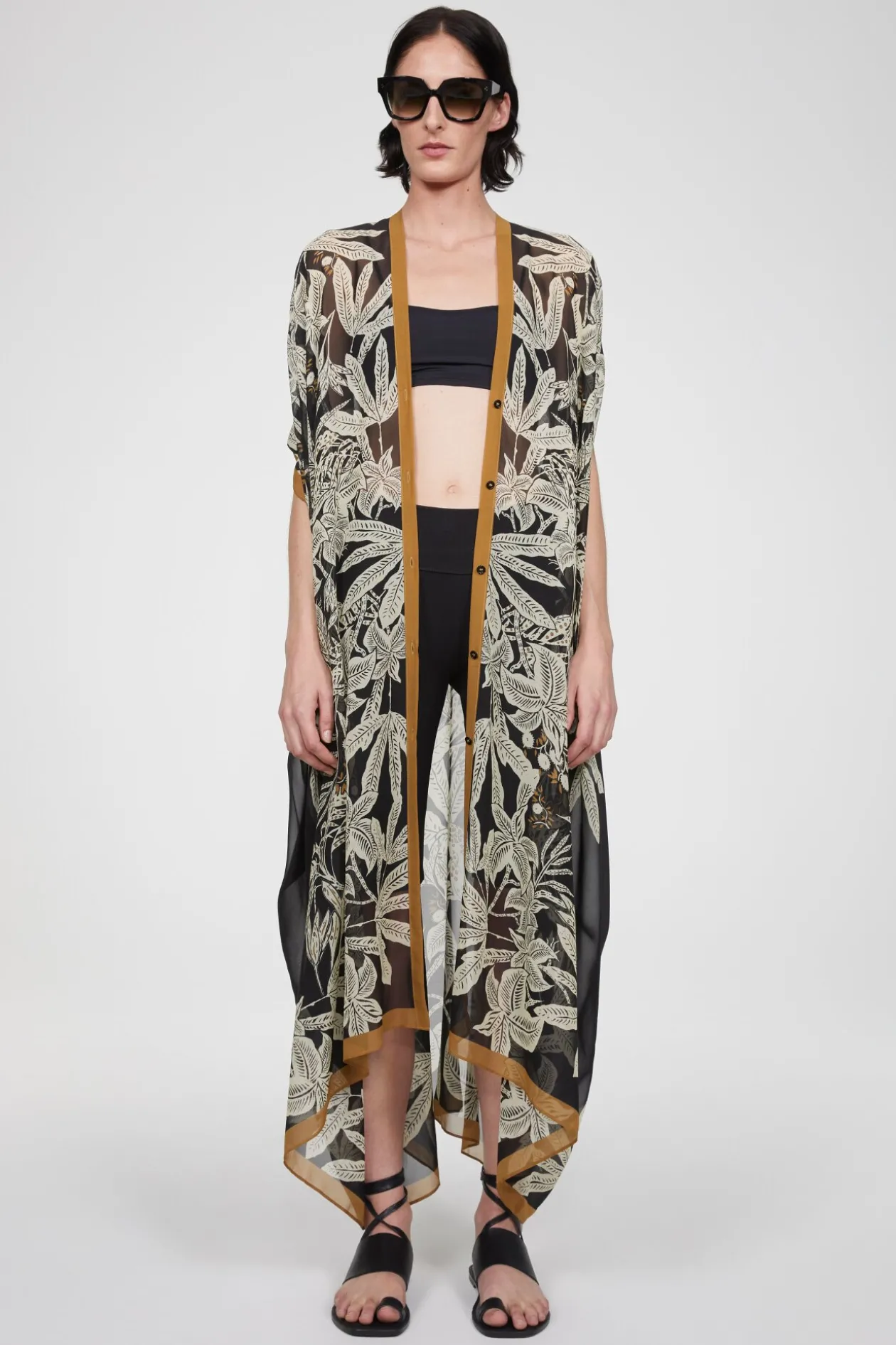 Agave Jungle Print Caftan