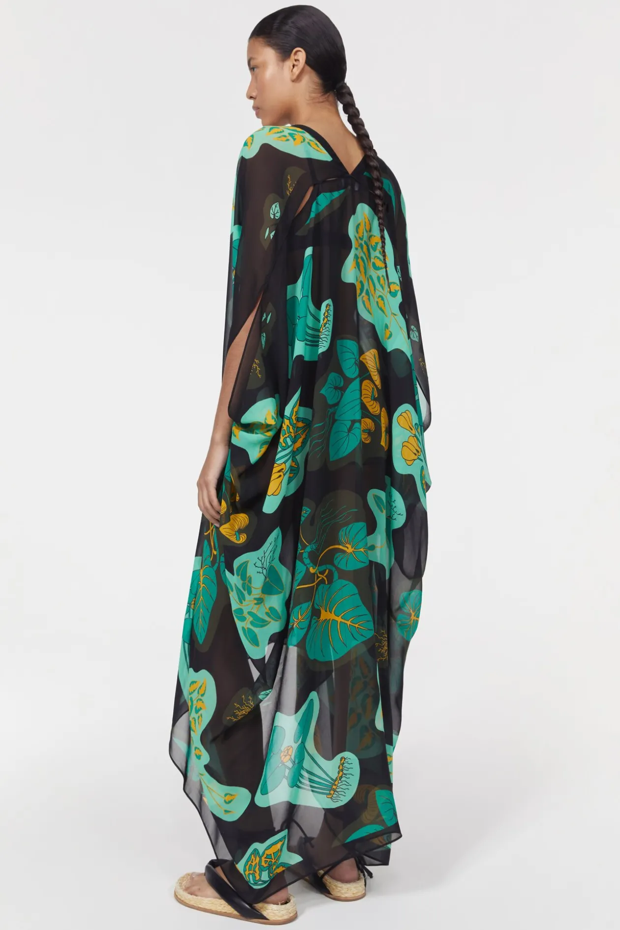 Agave Leaf Caftan
