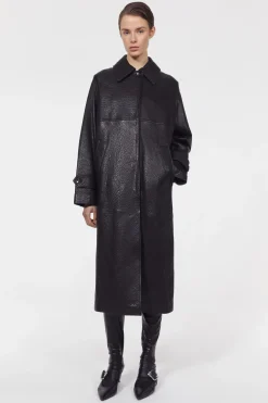 Aida Leather Coat