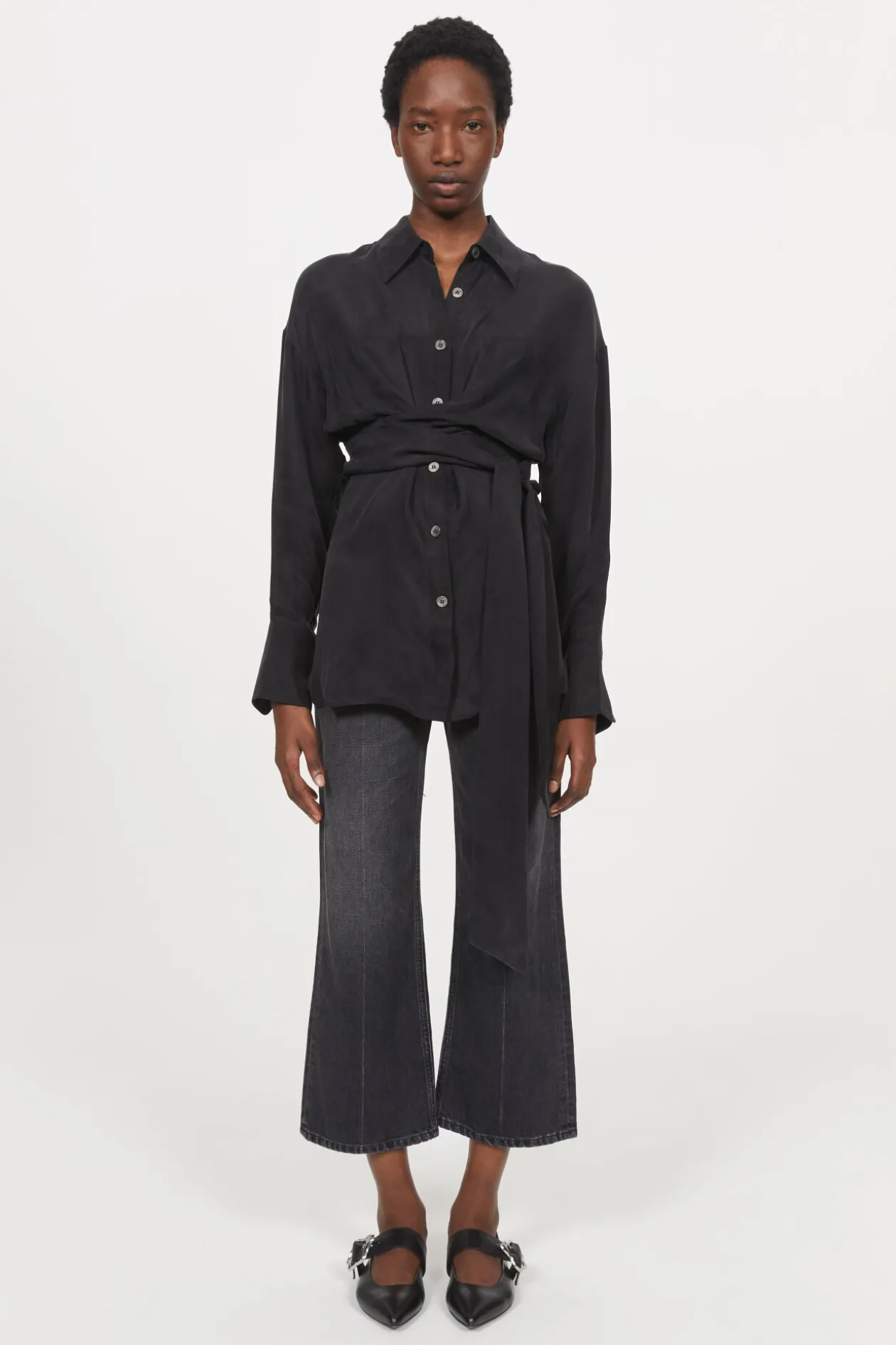 Almond Peach Twill Shirt