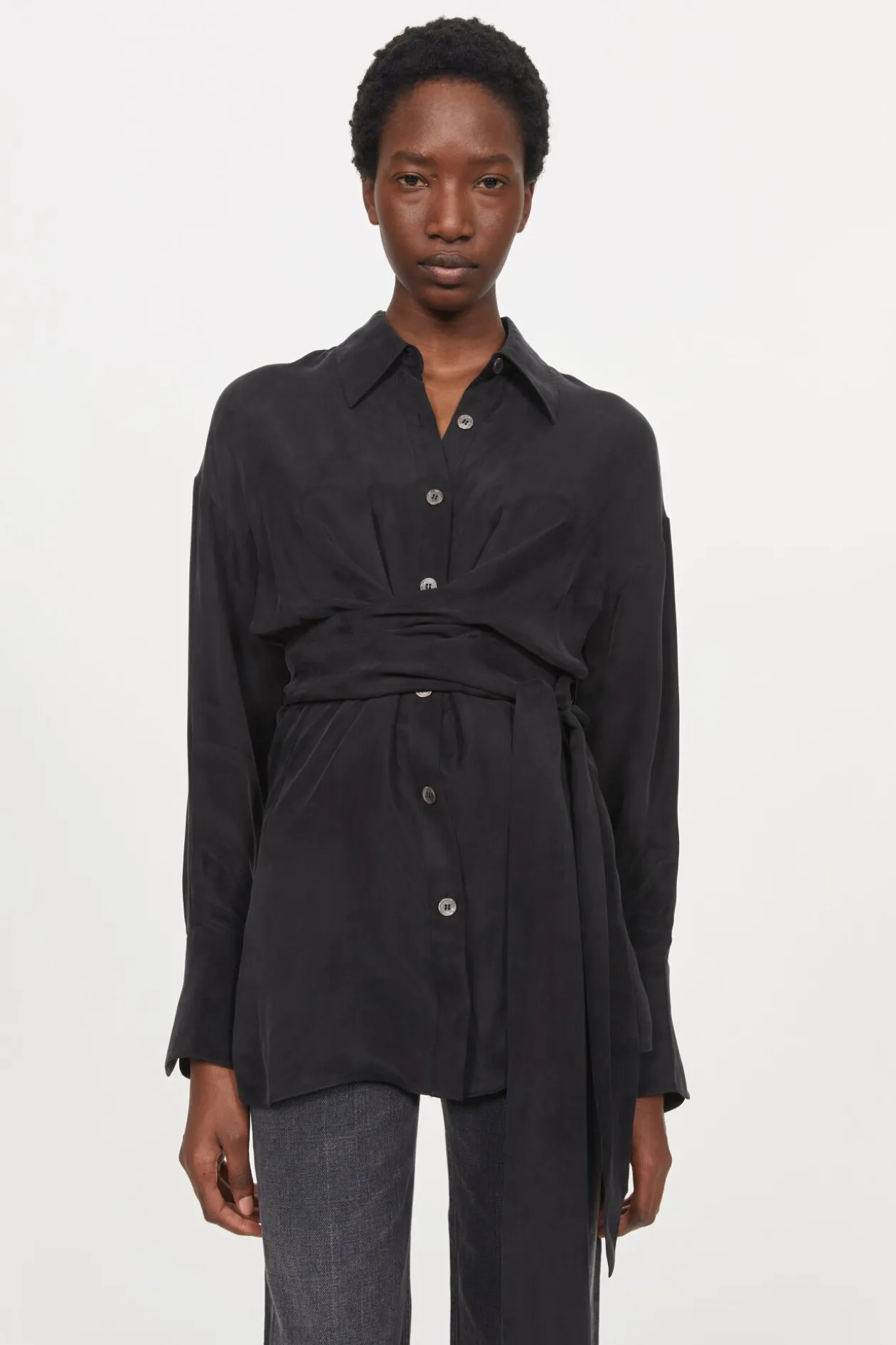 Almond Peach Twill Shirt
