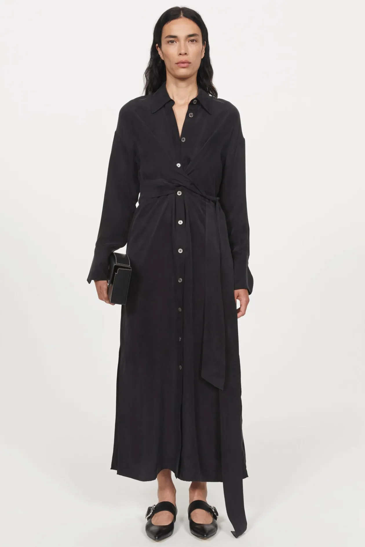 Apple Peach Twill Dress