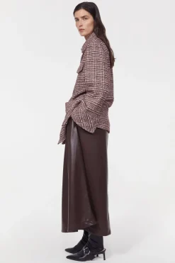 Avril Boucle Check Blazer