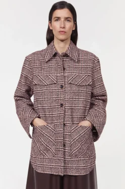 Avril Boucle Check Blazer