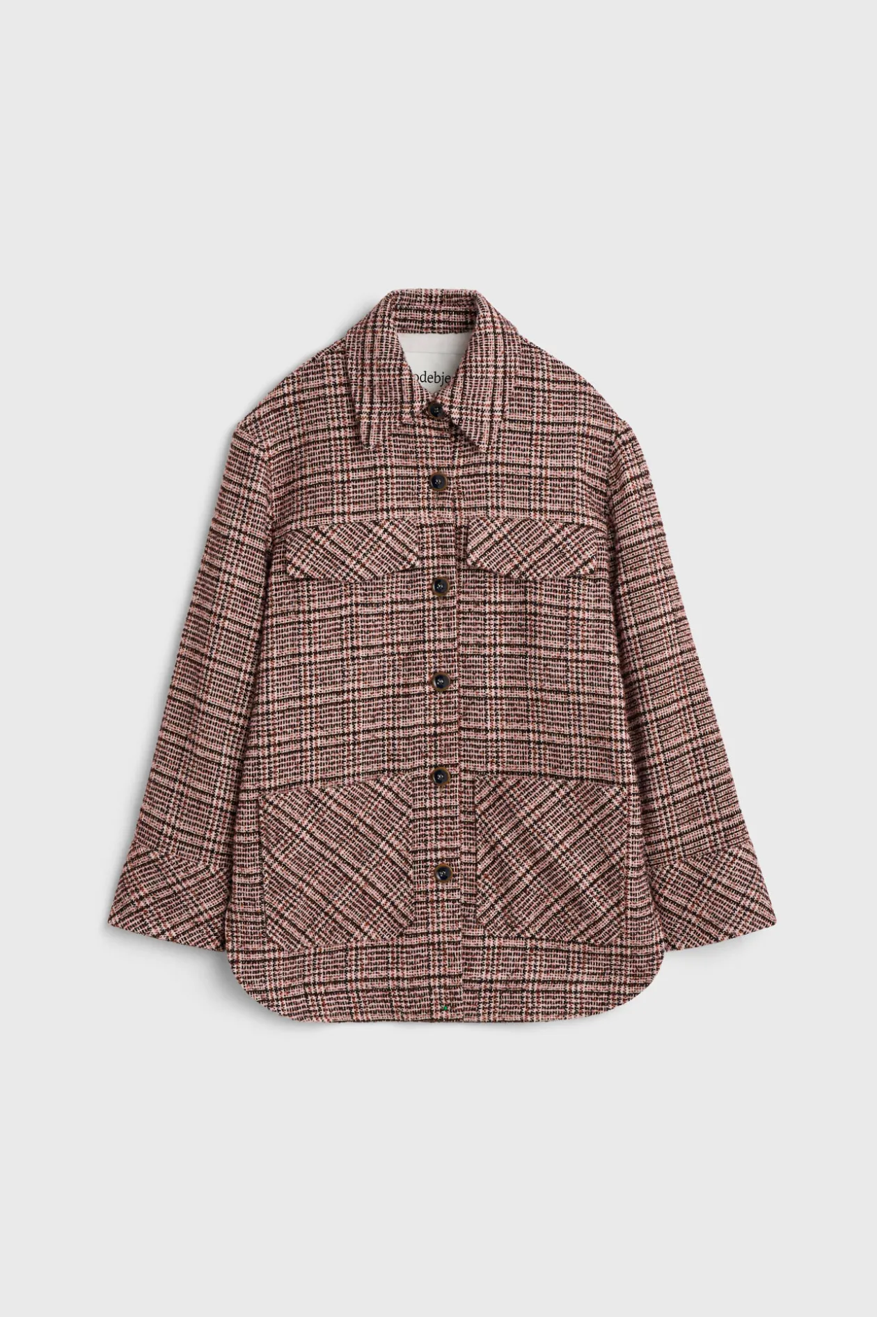 Avril Boucle Check Blazer