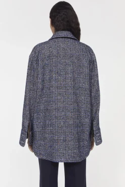 Avril Boucle Check Blazer