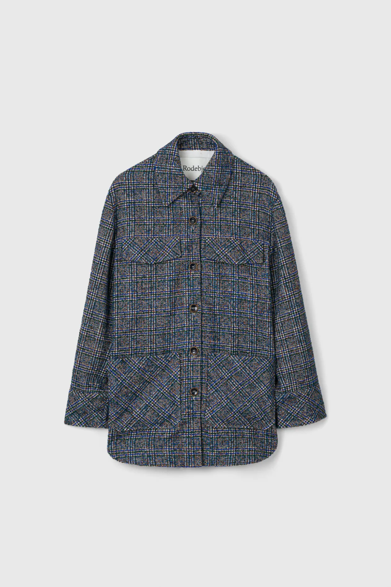 Avril Boucle Check Blazer