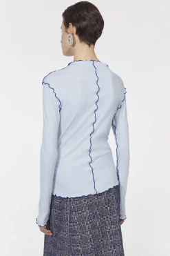 Columbina Rib Jersey Top