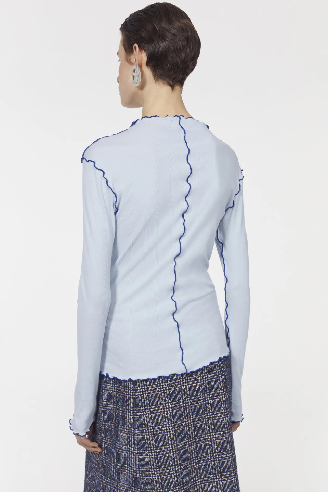 Columbina Rib Jersey Top