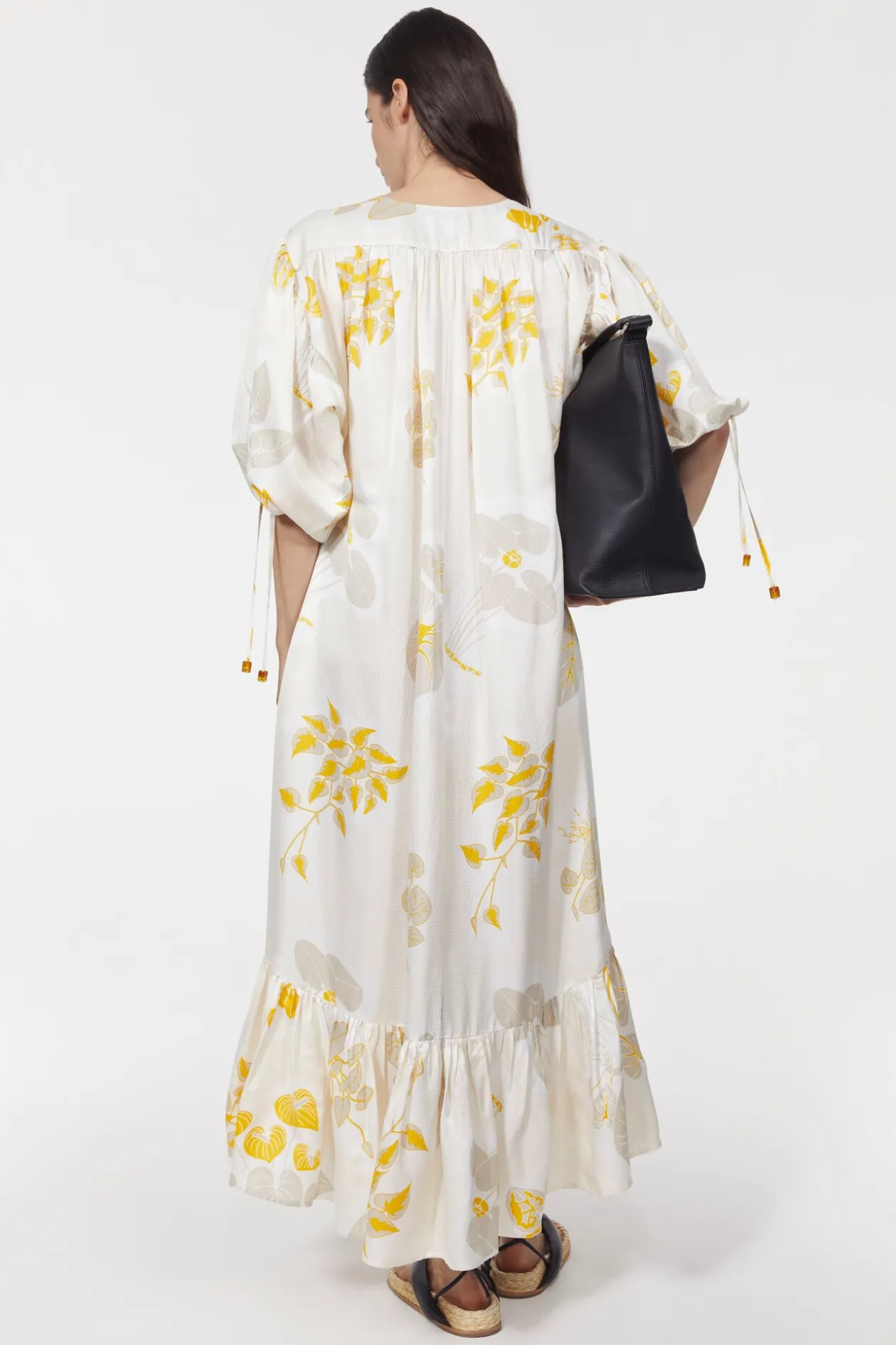 Dakota Leaf Hammered Dress