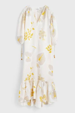 Dakota Leaf Hammered Dress