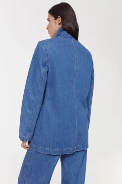 Delphi Denim Blazer