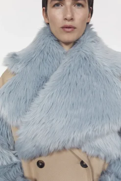 Hyper Faux Fur Collar