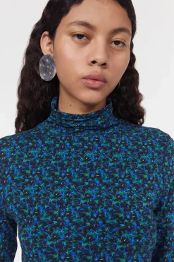 Kiena Floral Jersey Top