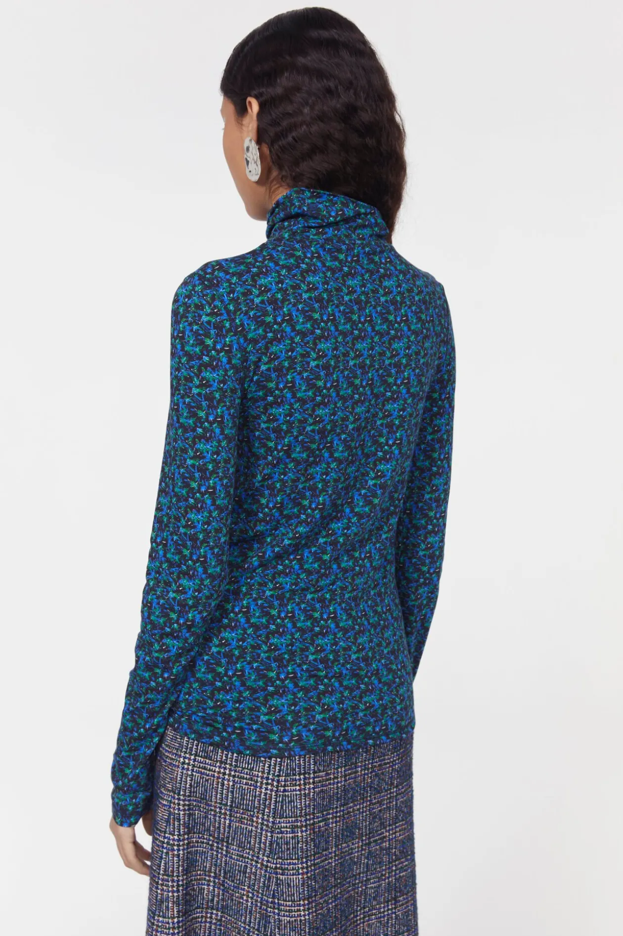 Kiena Floral Jersey Top