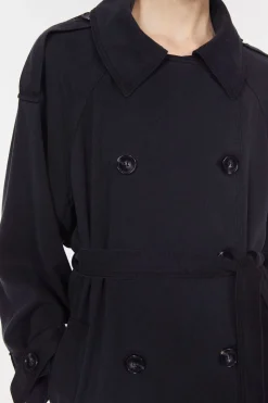 Lois Drape Trench Coat