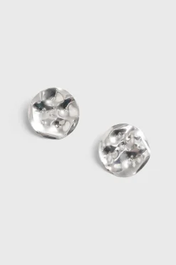 Organic Disc Earring